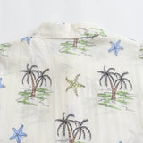 New Poplin Printed Loose Version Casual Shirt
