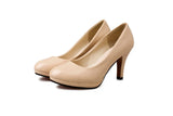 Spring And Summer New Dress Shoes With Round Heels, Professional Work Shoes, High Heels, Lacquered Leather