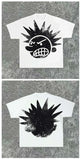 Wear Y2K Clothing T-Shirt Men's And Women's Hip-Hop Cartoon Printed T-Shirt Gothic Super Cotton Short