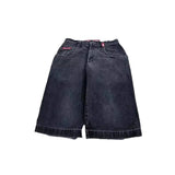 Shorts Y2K Hip-Hop Retro Skull Retro Denim Fitness Baggy Jeans