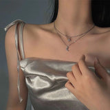 Double layer Sun & Moon NecklaceOutfit