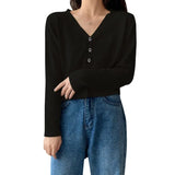 Women Newly Patchwork Cardigans 2023 Fashion Slim Ladies Knitted Sweater Long Sleeve Buttons