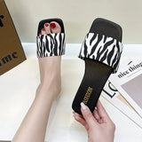 Zingj Summer Sandals And Slippers For Women, The New Korean Version Of Baitai Flat-Soled Slippers, Fashion Fairy