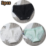 Cotton Panties Women Comfortable Underwears Sexy Middle-Waisted Underpants Female Lingerie Big Size Ladies
