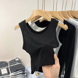 Threaded Sling Sports Vest Women Wear A Suit With A Bottom To Prevent Smooth And Sleeveless Jacket In