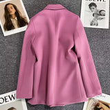 Zingj Suit Jacket Female Korean Version Fried Street Leisure Commuting Joker Spring And Autumn Popular 2024 Spring Autumn