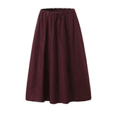 New Spring Style Half-Length Skirt Suit With Chrysanthemum Buckle And Shell