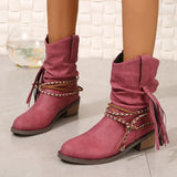 Zingj Size Short Boots 2023 Autumn And Winter New Thick Heels, High Heels, Heels, Heels And