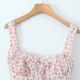 New Spring Style Printed Pleated Slim Mini Sling
