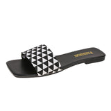 Zingj Summer Sandals And Slippers For Women, The New Korean Version Of Baitai Flat-Soled Slippers, Fashion Fairy