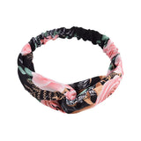 Headband Cross Top Knot Elastic Hair Bands Soft Solid Color Girls Hairband Hair Accessories Twisted Knotted