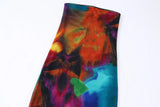 New Printed Silk Mesh Breast-Style Slim Sexy Dress