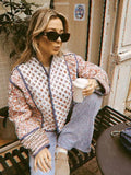 The New Autumn Print Wears Retro Personality Street Long Sleeves-Outfit