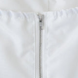 Women's Clothing 2025 Summer New Street Fashion White Bow