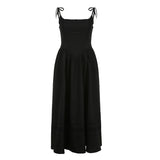 Zingj Hepburn Wind Split The Waist Sling Small Black Skirt Small Senior Feeling Beautiful Back Bouffant Skirt 2023 New