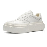 Zingj Leisure Small White Shoes Advanced Design Sense Men's Small Platform Increased Single Shoes Spring And Autumn