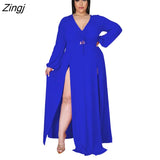 Women Letter Printed African Dress For Women 2023 Summer Short Sleeve O-Neck Dress Casual Loose Maxi Long Dresses