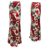Spring Summer A-Line Elastic High-waist Long Pencil Skirt for Women 2023 Printed Maxi Skirt Faldas Largas Mujer Para