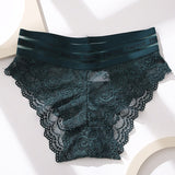 Women's Panties Sexy Women Lace Panties Temptation Low-waist Panties For Women Transparent Hollow Out Underwear