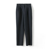 Women Blazer And Guard Pants Sets Two Pieces OL Single Breasted Jacket Formal Suit Pleated Trousers Spring Autumn