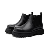 Zingj Men's Shoes Versatile Casual British Style High Chelsea Boots Men's Wear Cool And Simple Ankle Boots