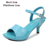 Voesnees Sandals Women Shoes Size 43 Thin Heels Summer Naked Color Peep Toe High Heels Sexy Nightclub Party Slides Heels