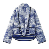 Double Pocket Cotton Coat Women's 2025 Autumn And Winter Cotton Jacket 6NS
