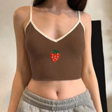 Embroidered Small Camisole TopOutfit