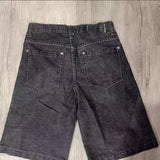 Style Denim Pants In Summer Gothic Dark Style Denim Shorts Printed Denim Shorts Fashion And Leisure
