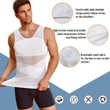 Men's Plastic Body Clothes Net Gauze Breathable, Abdomen, Belly, Chest, Back, Tight Fitness Training
