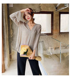 Summer Chiffon Blouse Shirts Hot Sales Temperament Lady V Neck Elegant Office Women Printed Cute Tops