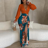 Zingj New High Slit Long Dress LZC11686