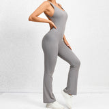 Zingj Dry Tight Yoga Clothing Dance Sports Fitness Suit Buttock Belly Horn One-Piece Yoga Pants-Outfit
