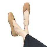 The Spring And Autumn Of 2024, The New Korean Version Square-Bottomed Single Shoes Female Harajuku Students Doudou Shoes Shallow Lazy