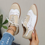 Spring And Autumn Of 2025 Burning Brock Single Shoes Women's Large Size Thrombotic With Round Head Single