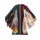 And Summer New Color Printing And Clothing Bat Sleeve Coat Sunscreen Coat Women's Coat