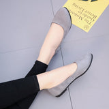Code 2025 New Large-Size Single-Shoe Korean Version Of Soft Soles Of The Women's Shoes Flat-Soled Women's Bean