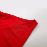 New Street Style One-Shoulder Pleated Dress