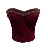 Sense Of Small Heavy Industry Drilled With Chest Pad Inside The Bottom Of The Coat Short Vest Woman