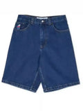 Year's Popular Style Men's Shorts Y2K Pants Original Gothic Hip-Hop Cartoon Pattern Embroidered Loose Denim