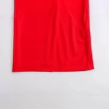 New Street Style Slim And Slim Medium And Long Version Suspender Dress