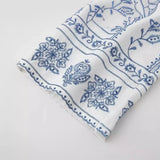 New Embroidery Fashion Baggy Trousers Wide-Legged Pants