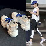 Sandals Women's Summer 2025 New Velcro Stick Soft Soles Increase Thick Bottom Hollow Breathable Old Dad