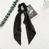Women Streamers Bohemian Scrunchies Print Elastic Hair Bands Girls Hair Ropes Ties Holder Ponytail Headwear Hair