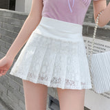 Ultra-Short Skirt Women High Waist Small Skirt Summer Skirt Mini Hundred Folds Ponmp Skirt Skirt 2025