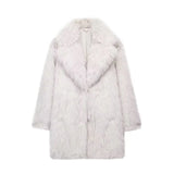 Women's Thick Lamb Fur Black Coat Women's Winter 2025 New