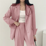 Zingj Sense Suit Coat Female Autumn 2024 New Fashion Loose Retro Temperament Small Suit Suit-Outfit