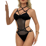 Zingj Sex Underwear Sexy Female Silk Screen Jumpsuit Sex