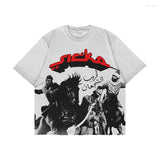 Hip Hop T-Shirt Harajuku Short T-Shirt Gothic Street Clothing Fashion Men's And Women's Punk