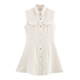 New With Shoulderless Sleeveless Skinny Dress